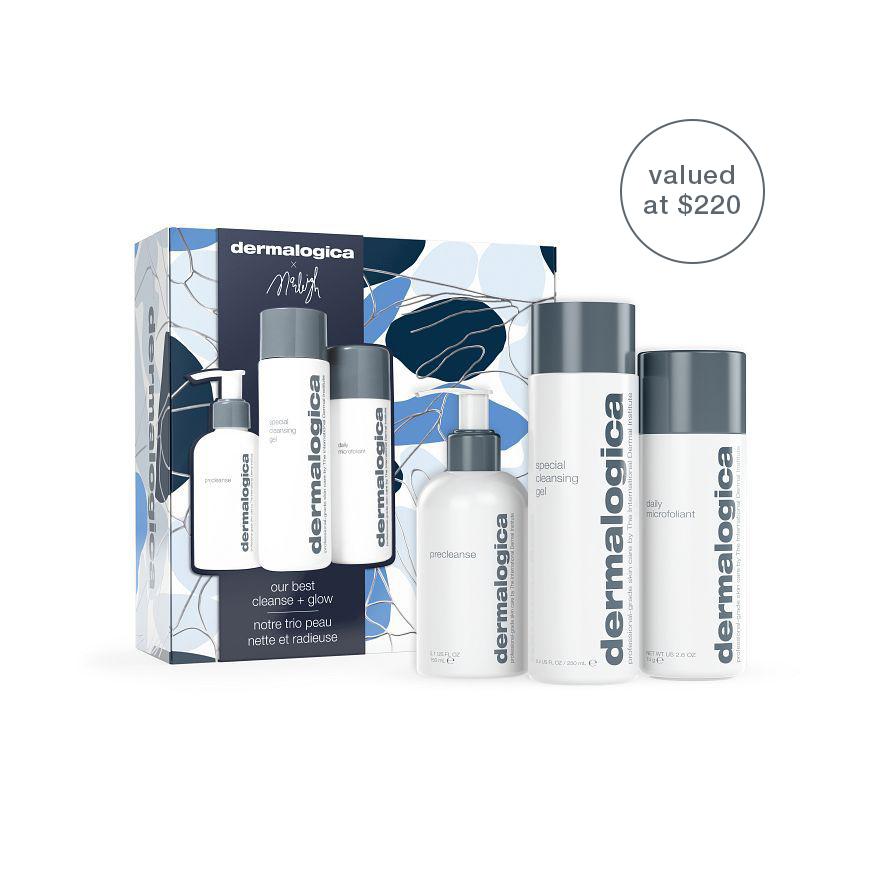 dermalogica our best cleanse glow kit kit Dermalogica Cleanse + Glow Kit